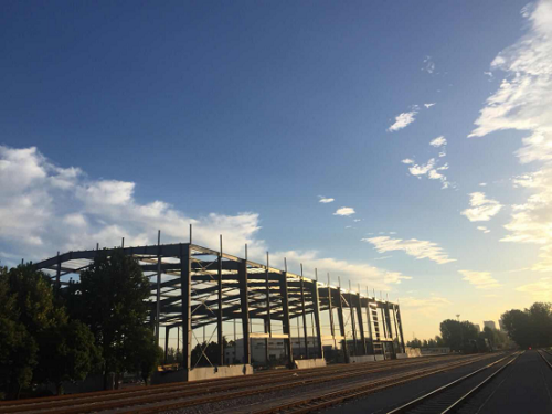 大跨度網架煤棚